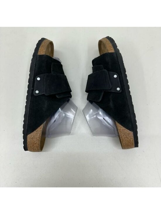Birkenstock Kyoto Sandals Nubuck Suede Slip On Adjust Strap Shoes Mens 44 US 11 main image 6